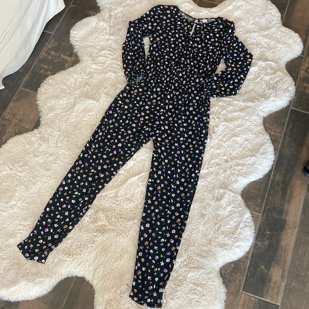 Old Navy Floral Jumpsuit
